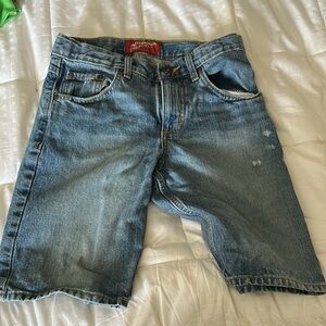 Men's Blue Denim Shorts